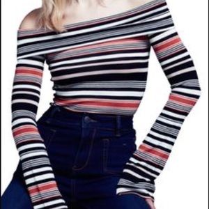 Free People Portland off the shoulder top