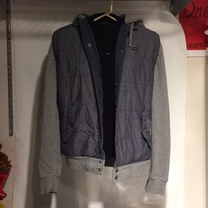 RVCA jacket grey