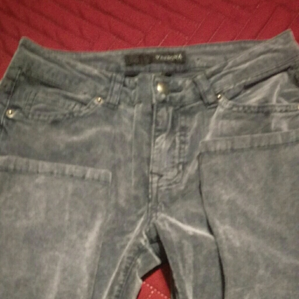 Never worn gray corduroy jeans