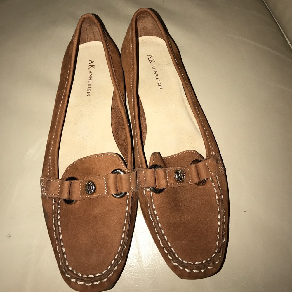 Suede Anne Klein Loafers