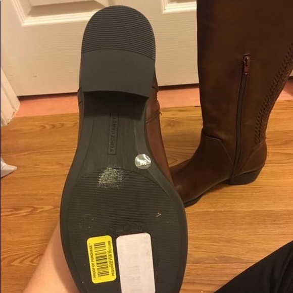 Vince Camuto Knee High Leather Boots - Picture 2 of 2