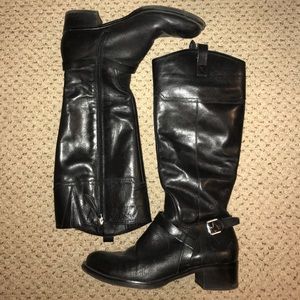 Black Franco sarto boots