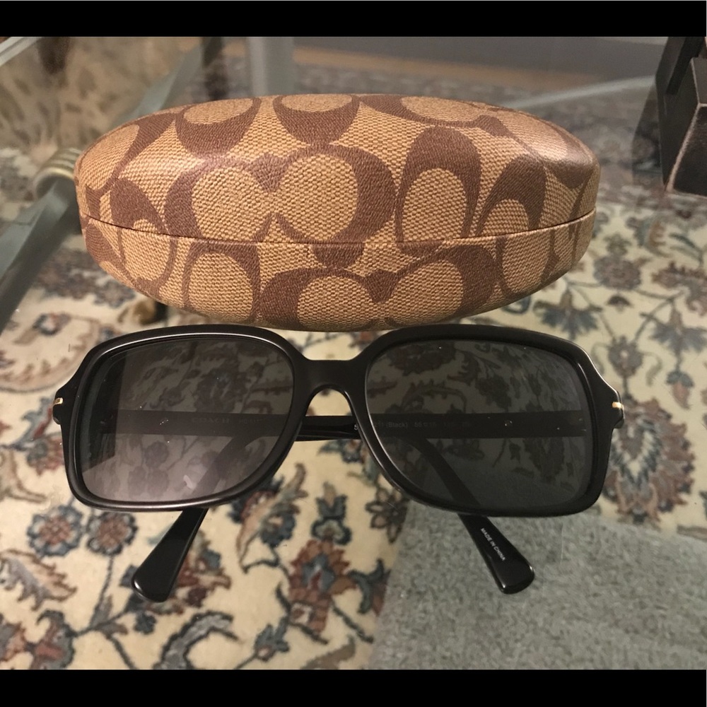 Coach sunglasses frames with case