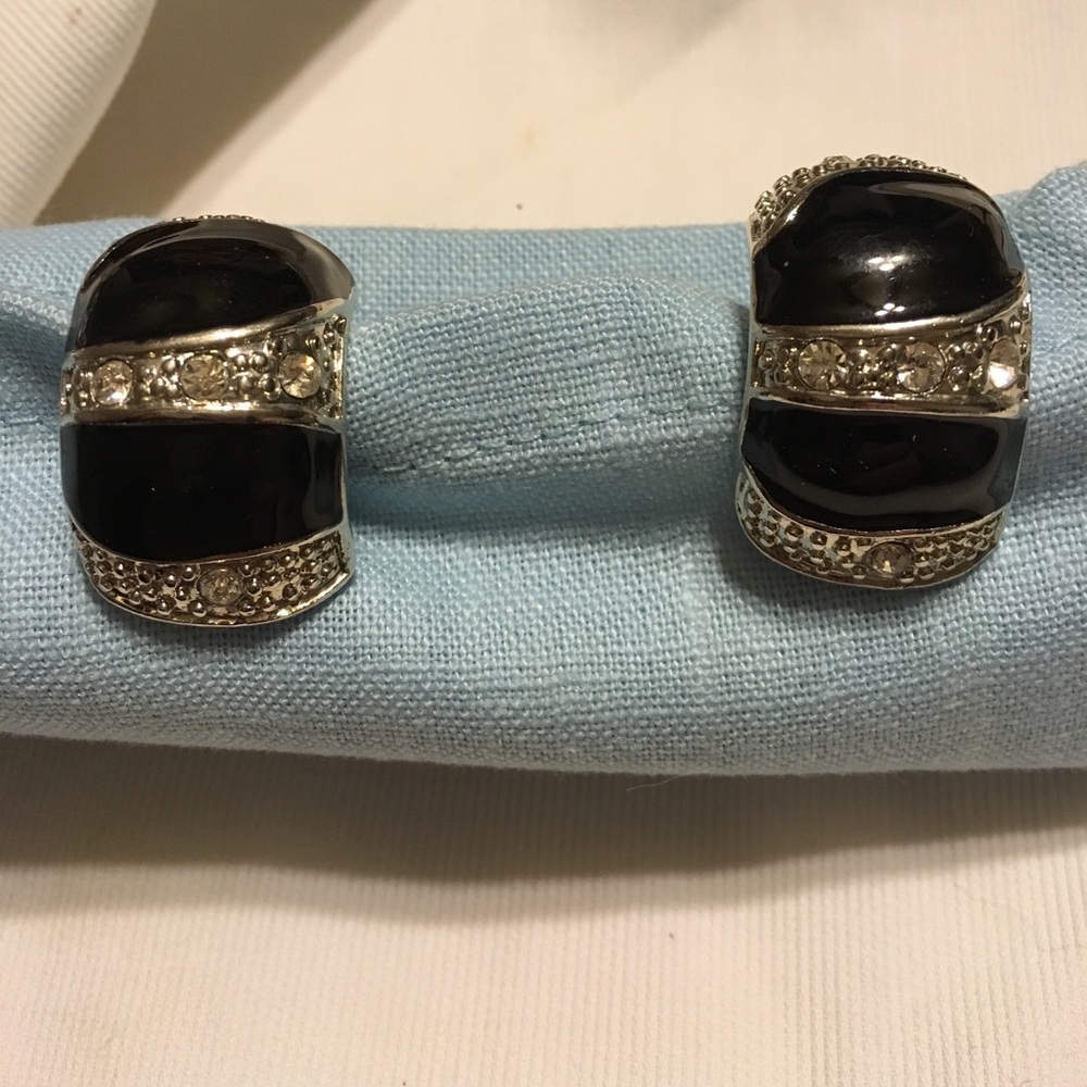Earrings with cushioned clips