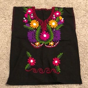 Mexican Tunic-Hand Embroidered (New)