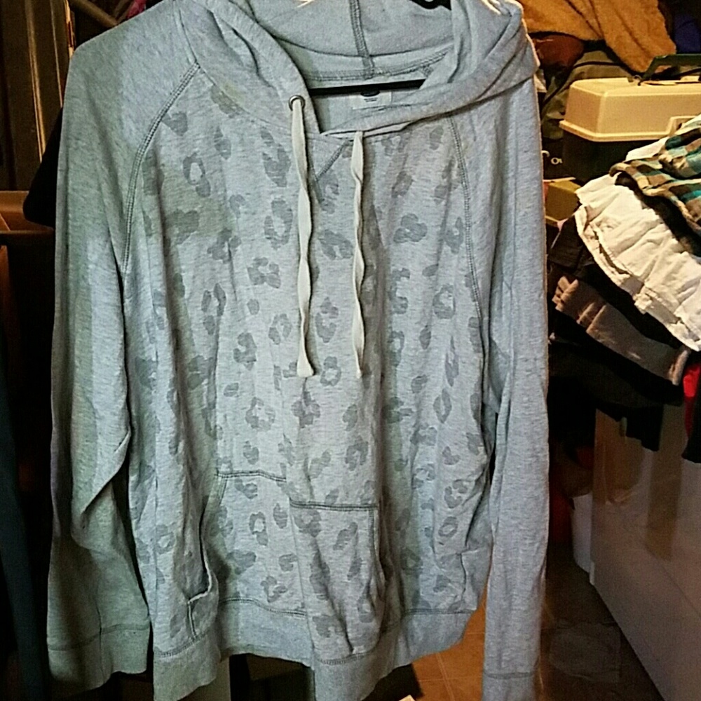 gray teen hoodie