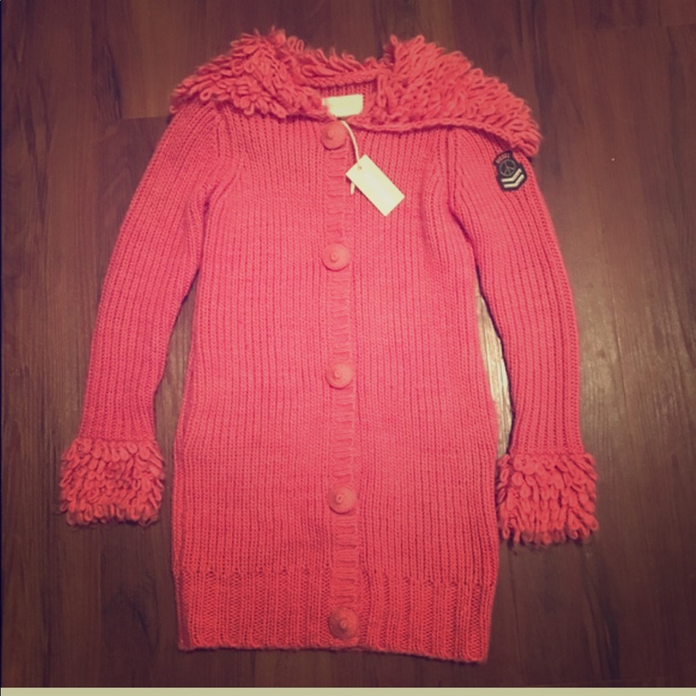 Diesel Kyahz Cardigan Snap Button Front Sweater