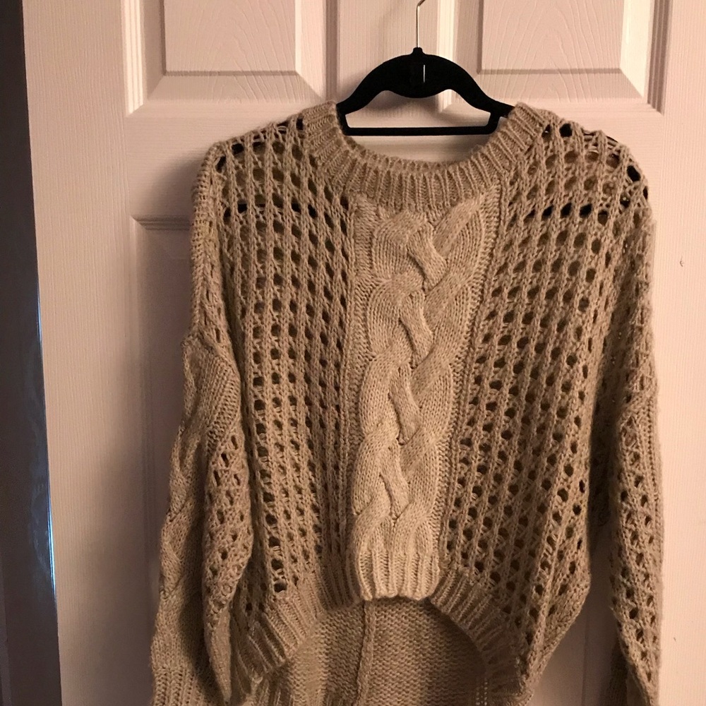 Knit high low