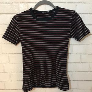 Brandy Melville Striped Jamie Tee
