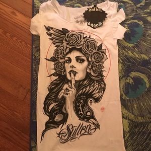 Brand New Sullen Angels Shirt XS