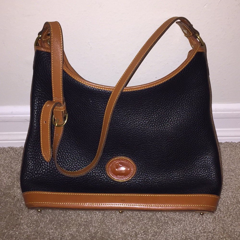 Vintage Dooney & Bourke Leather Shoulder Bag