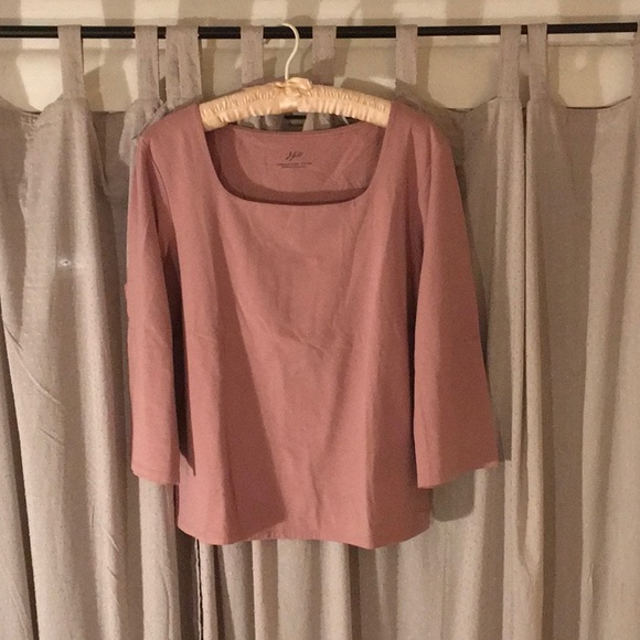"Supersoft" boatneck tee - Picture 1 of 2
