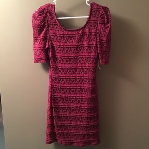 NWT! Crochet Lace body con dress * FINAL*