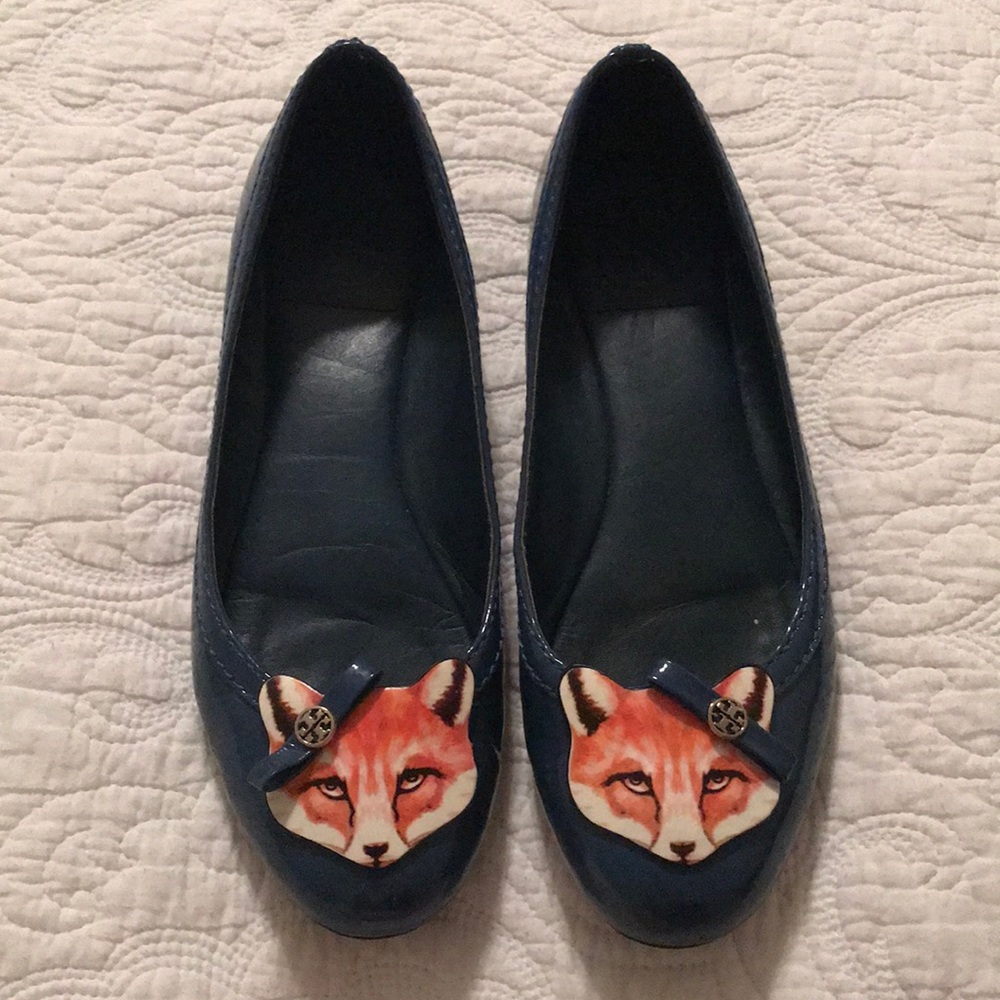 Tory Burch fox flats