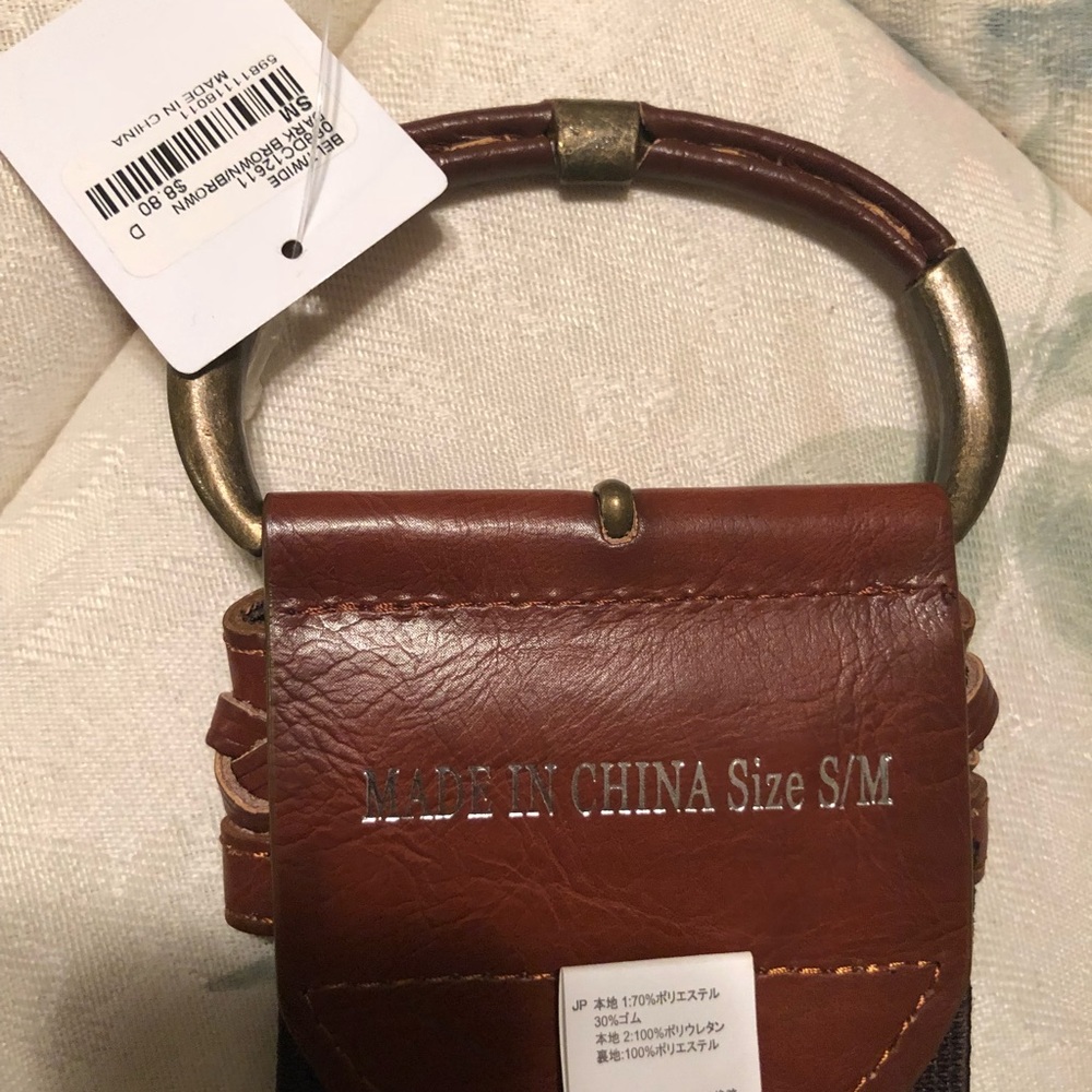 Forever 21 belt brown