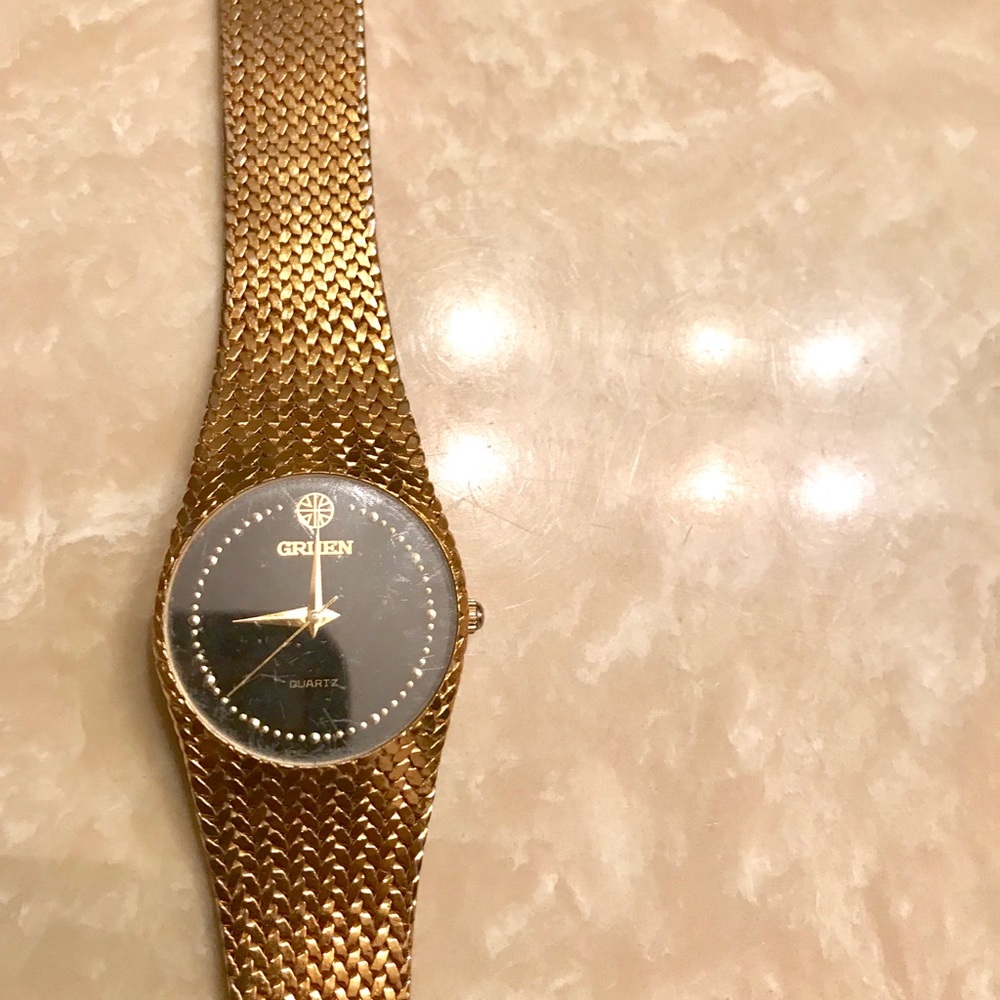 Gruen Vintage Gold Watch