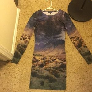 Topshop desert scene dress