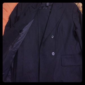 Banana Republic Size 12/14 Womens Wool Suit