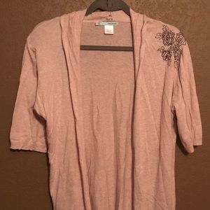 Short Sleeve Sweater Cardigan