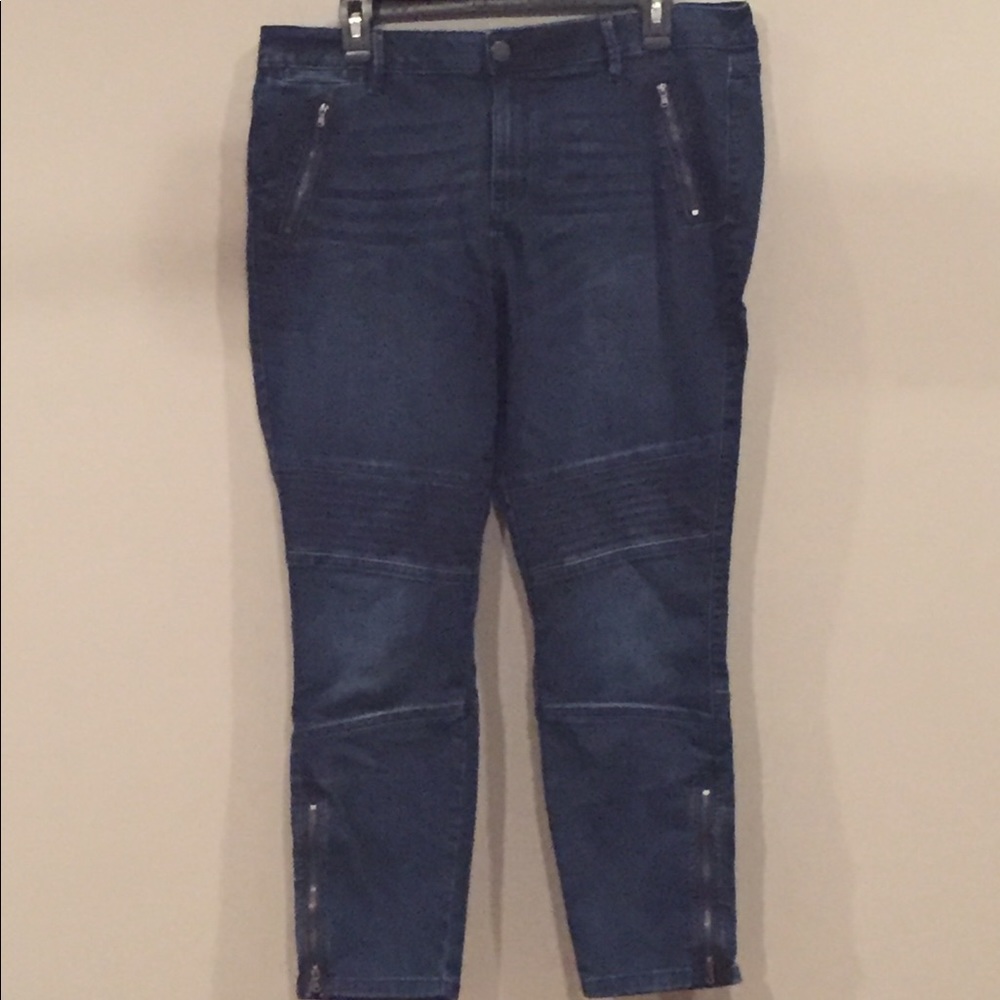 Denim jeggings