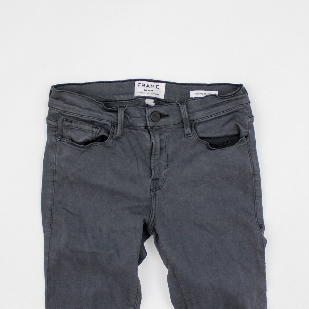 FRAME skinny jeans in london fog