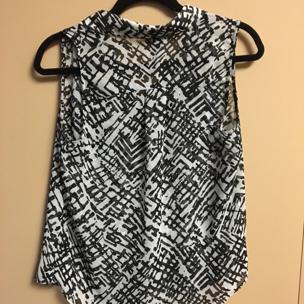 Translucent Graphic Button-Up - Picture 3 of 3