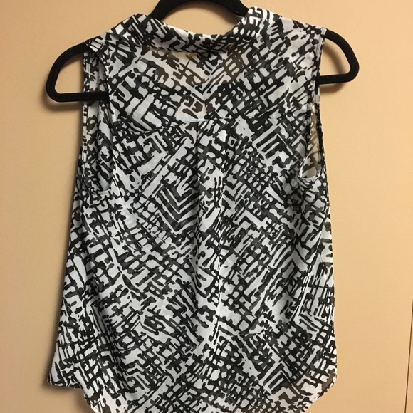 Translucent Graphic Button-Up - Picture 3 of 3