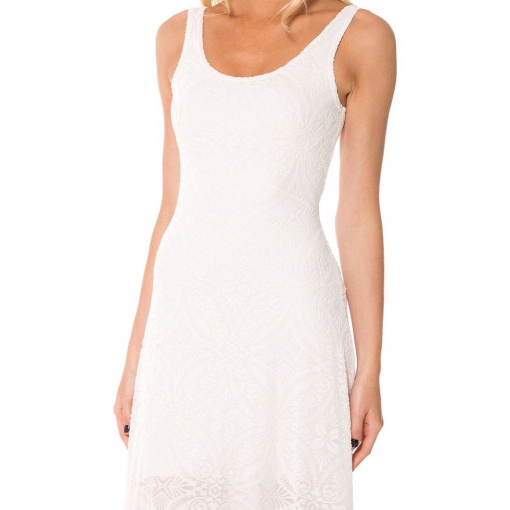Black Milk Burned Velvet White Maxi Dress LTD