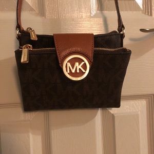 Michael Kors mini leather crossbody