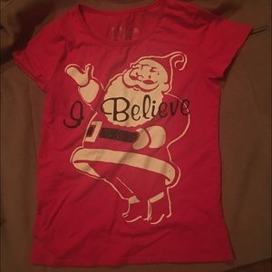 Vintage Style “I Believe” Christmas Tee