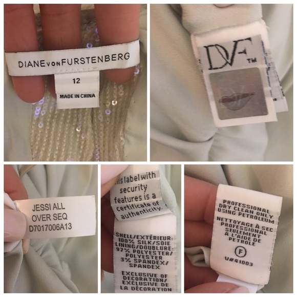 ❌SOLD❌ DVF Jessi All Over Sequined Dress - Picture 5 of 6