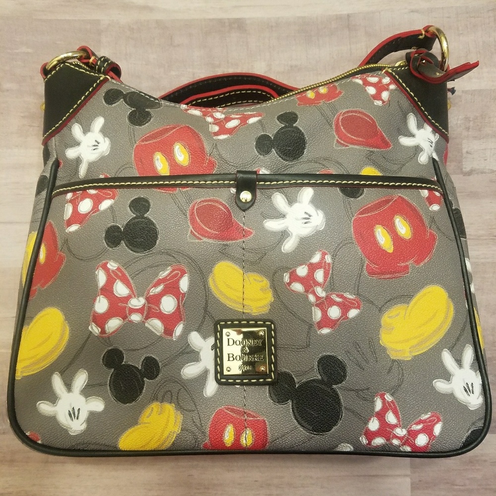Disney Dooney and Bourke Mickey Body Parts Bag