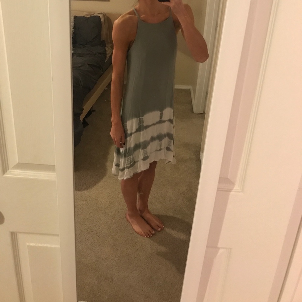 Boho halter dress