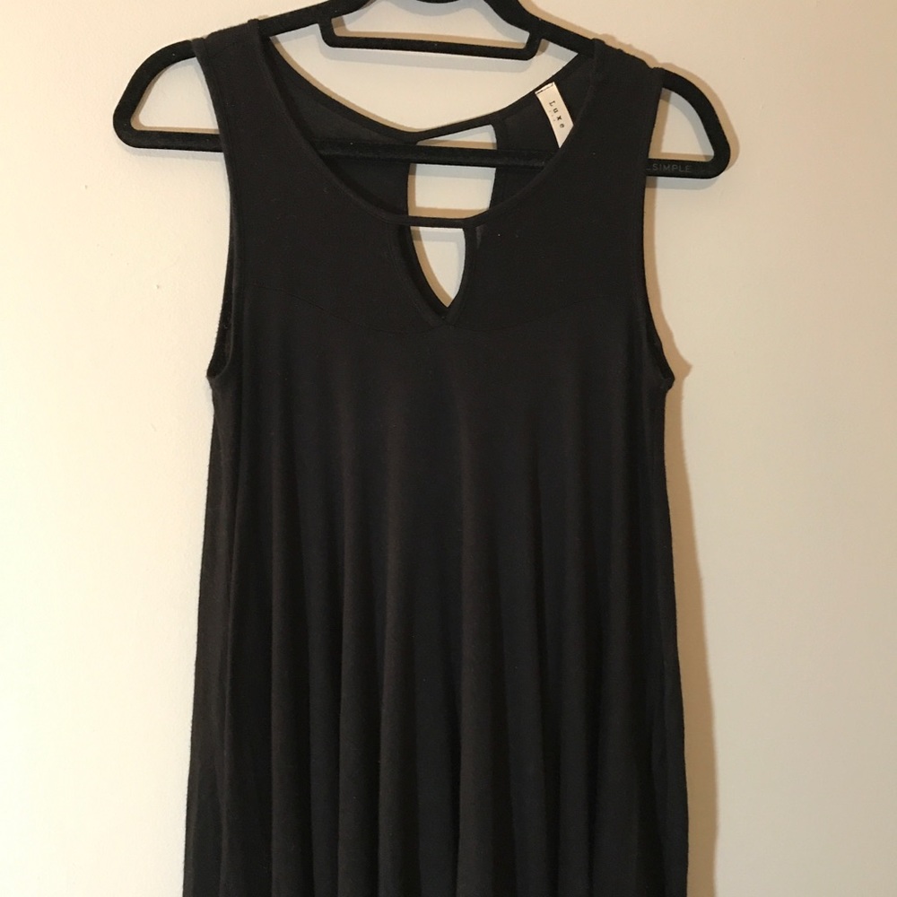 Luxe black tank