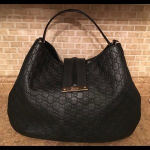 Gucci Black Hobo Bag