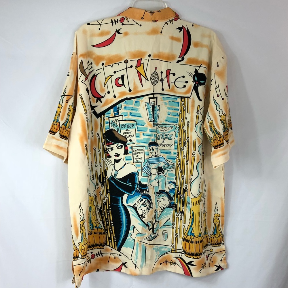 Beatnik Men’s Button Down Shirt Size XL? - Picture 2 of 7