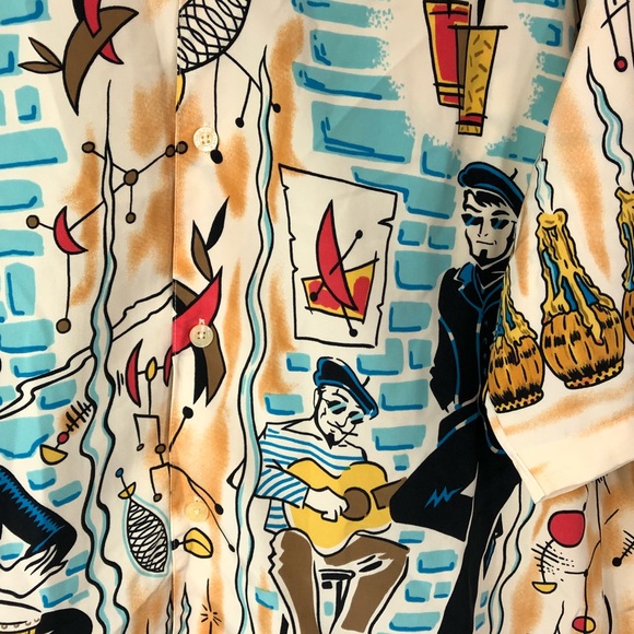 Beatnik Men’s Button Down Shirt Size XL? - Picture 3 of 7