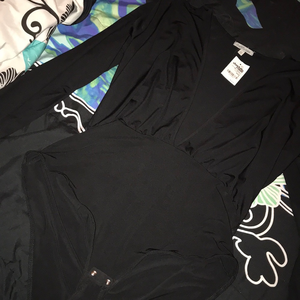 Long sleeve body suit