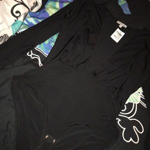 Long sleeve body suit