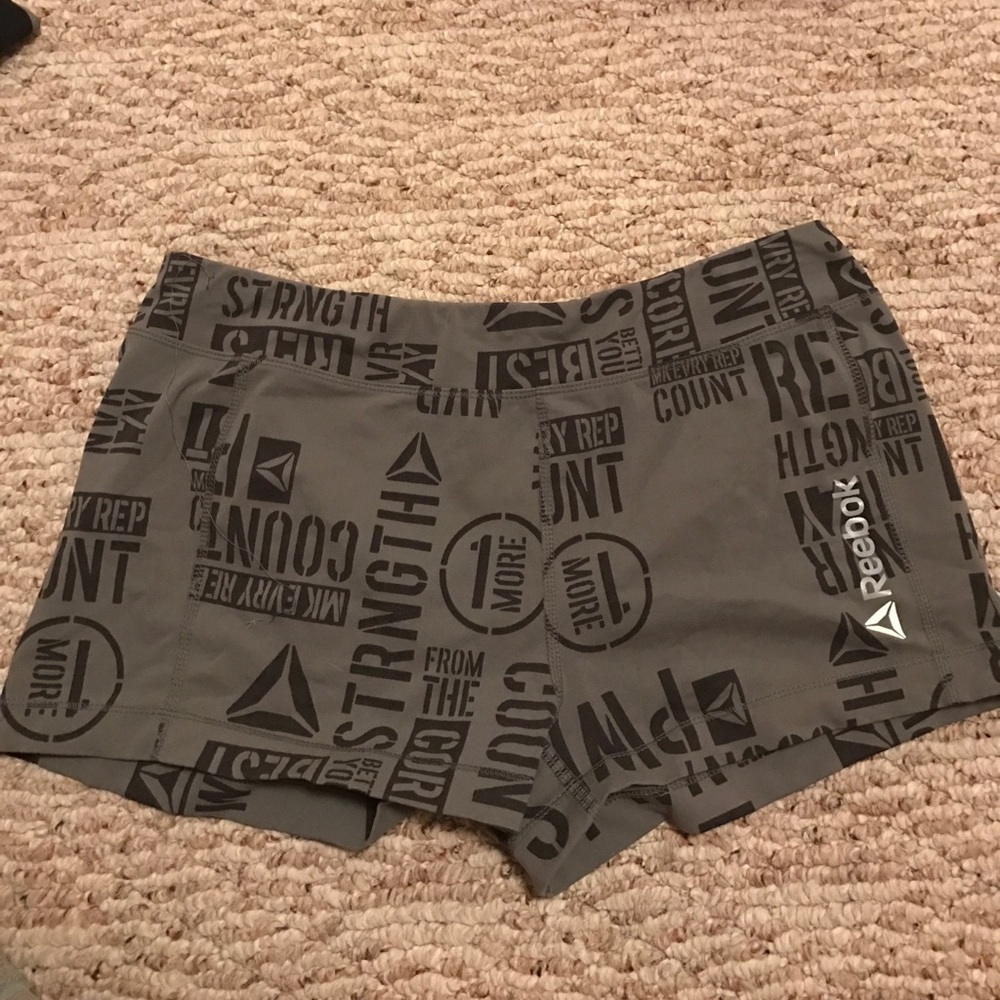 Reebok crossfit booty shorts