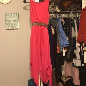 Pink dress
