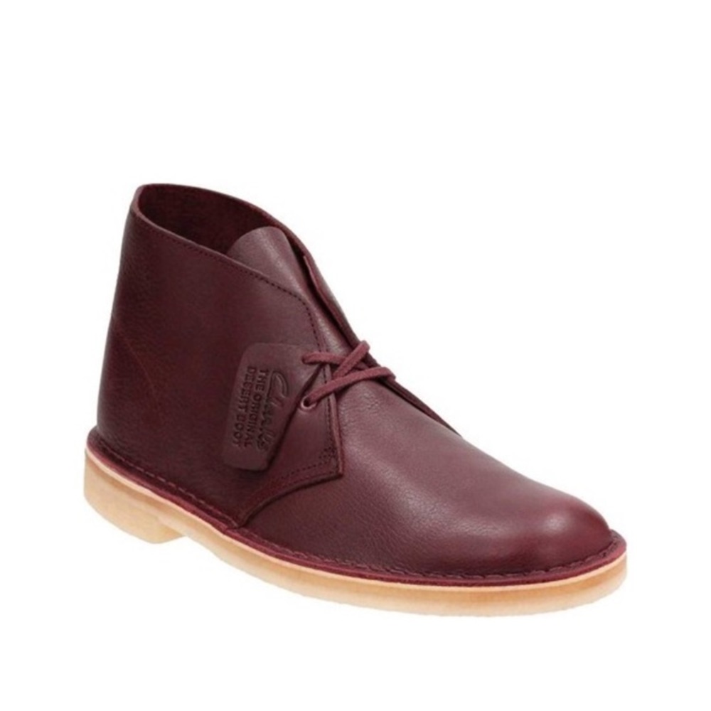Clark’s desert boots (red leather) 9.5