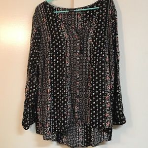 Torrid Floral Blouse
