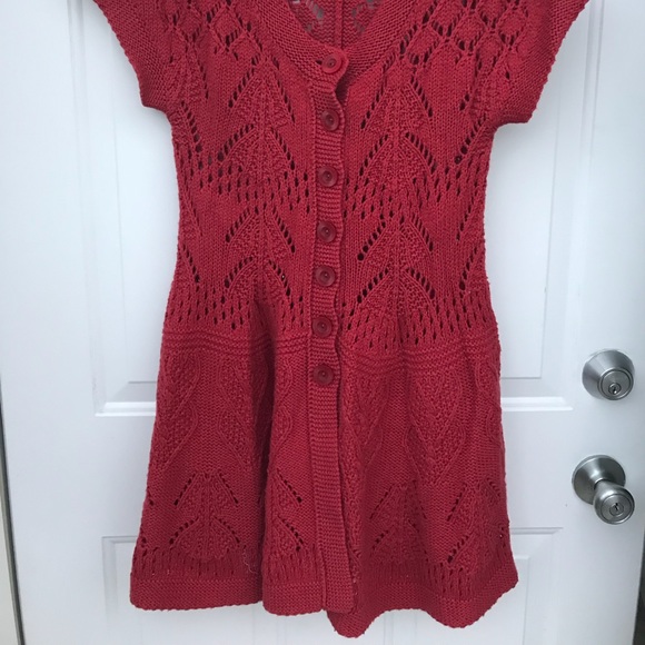 Anthropologie Sparrow “Flowing Pointelle Cardigan” - Picture 3 of 8