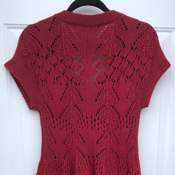 Anthropologie Sparrow “Flowing Pointelle Cardigan” - Picture 4 of 8