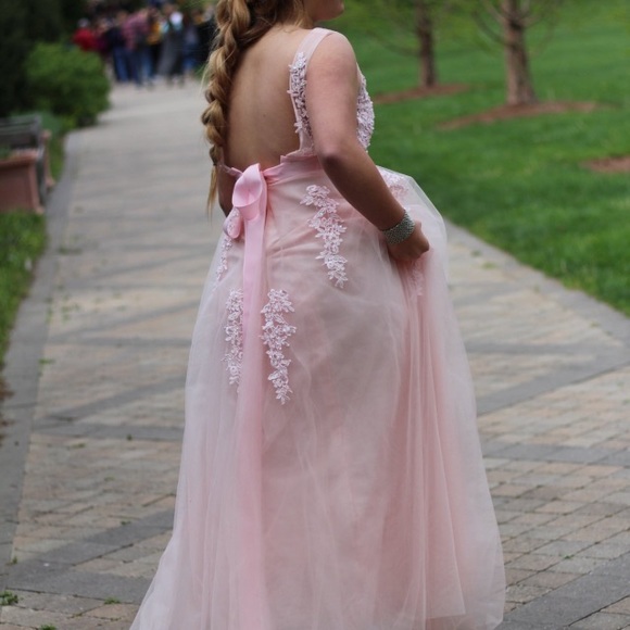 Pink prom dress - Picture 1 of 4