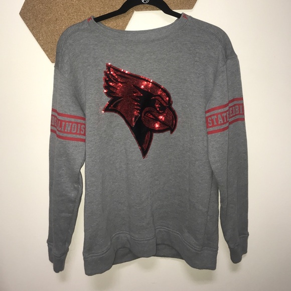 Victoria Secret Pink Illinois State Sweatshirt - Picture 1 of 4