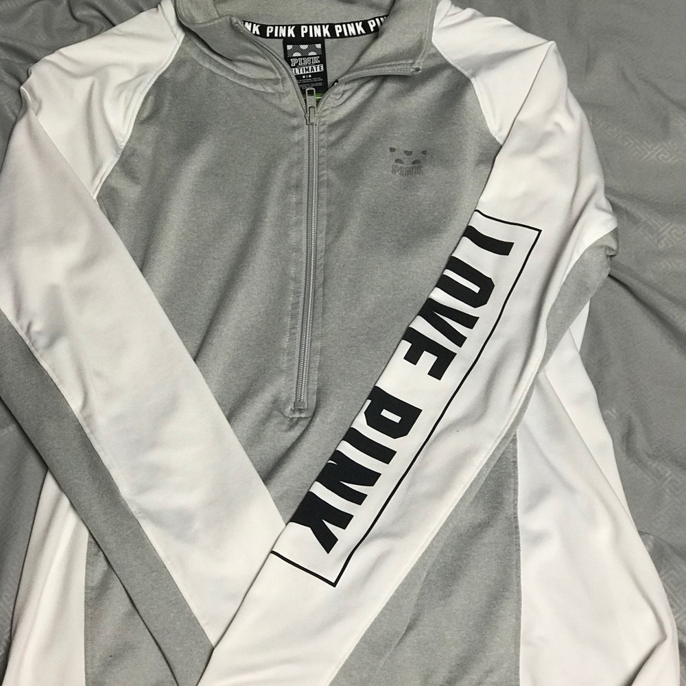 PINK Quarter Zip-Up