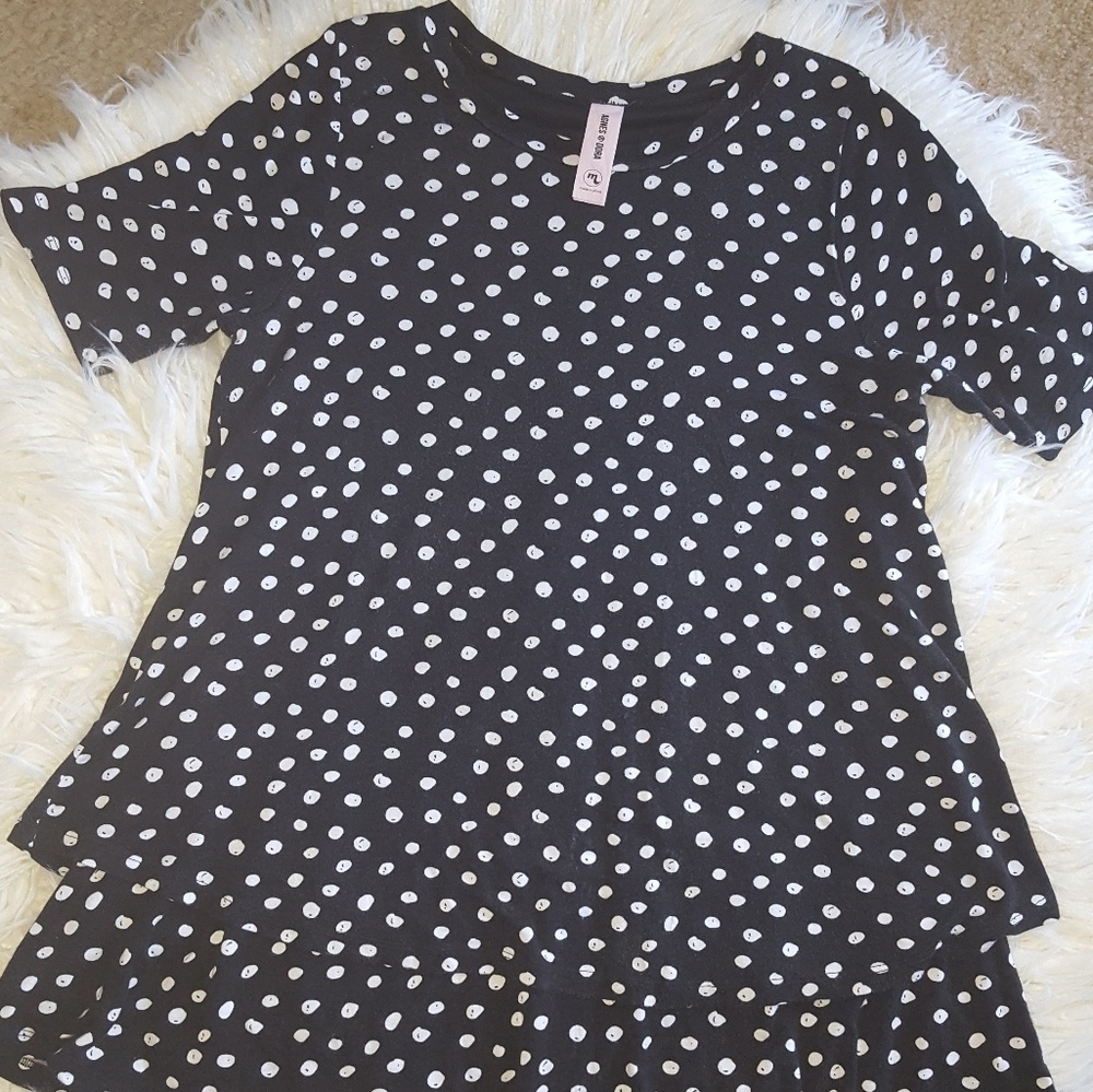 Medium Half Sleeve Tiered Tunic