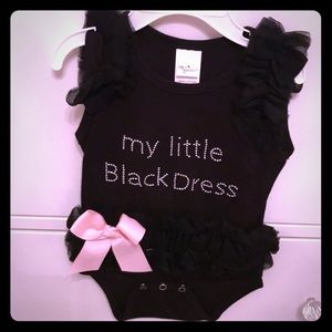 My Little Black Dress Onesie